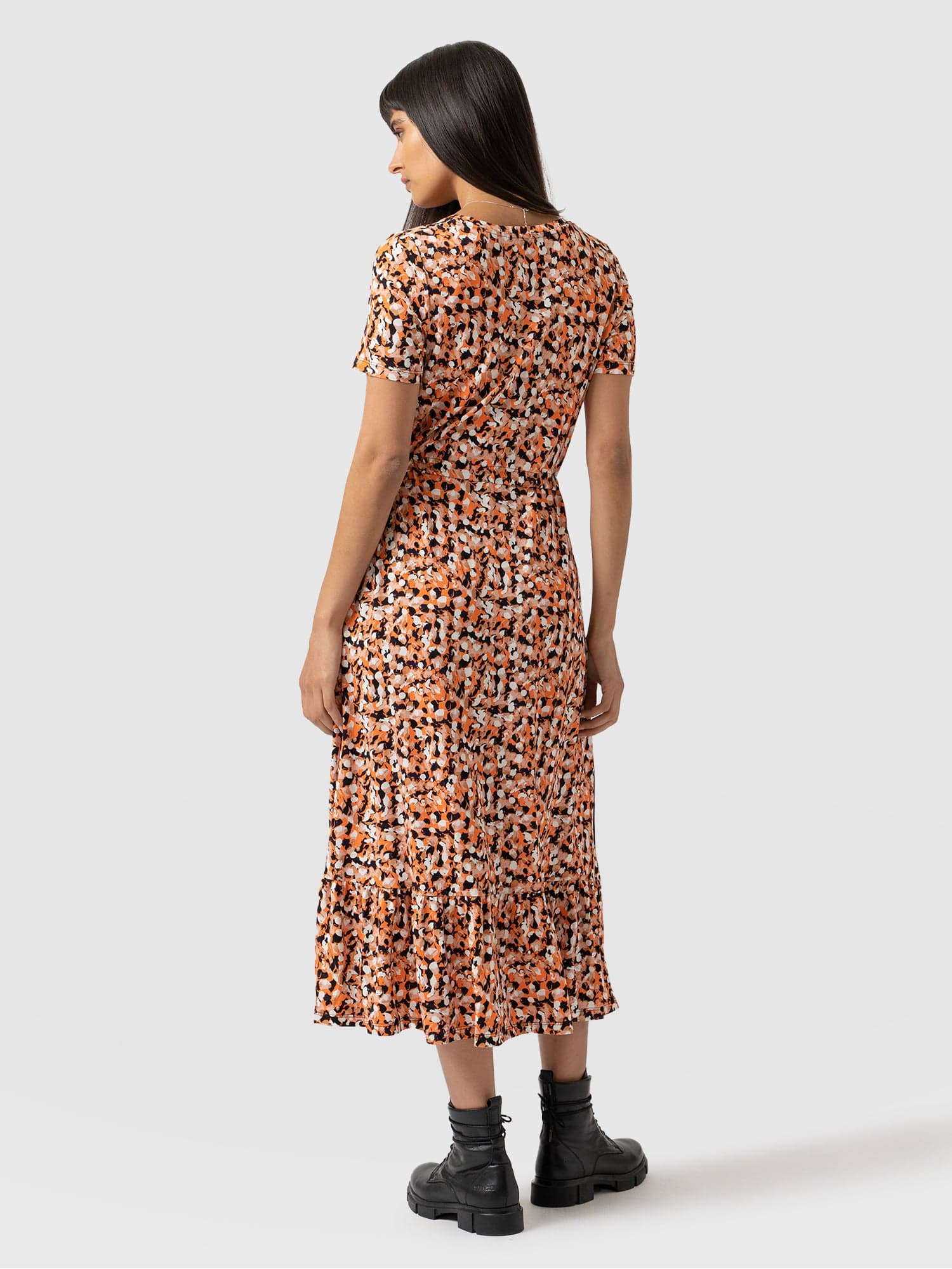 Meredith V Neck Dress Flare - Women's Dresses | Saint + Sofia® EU